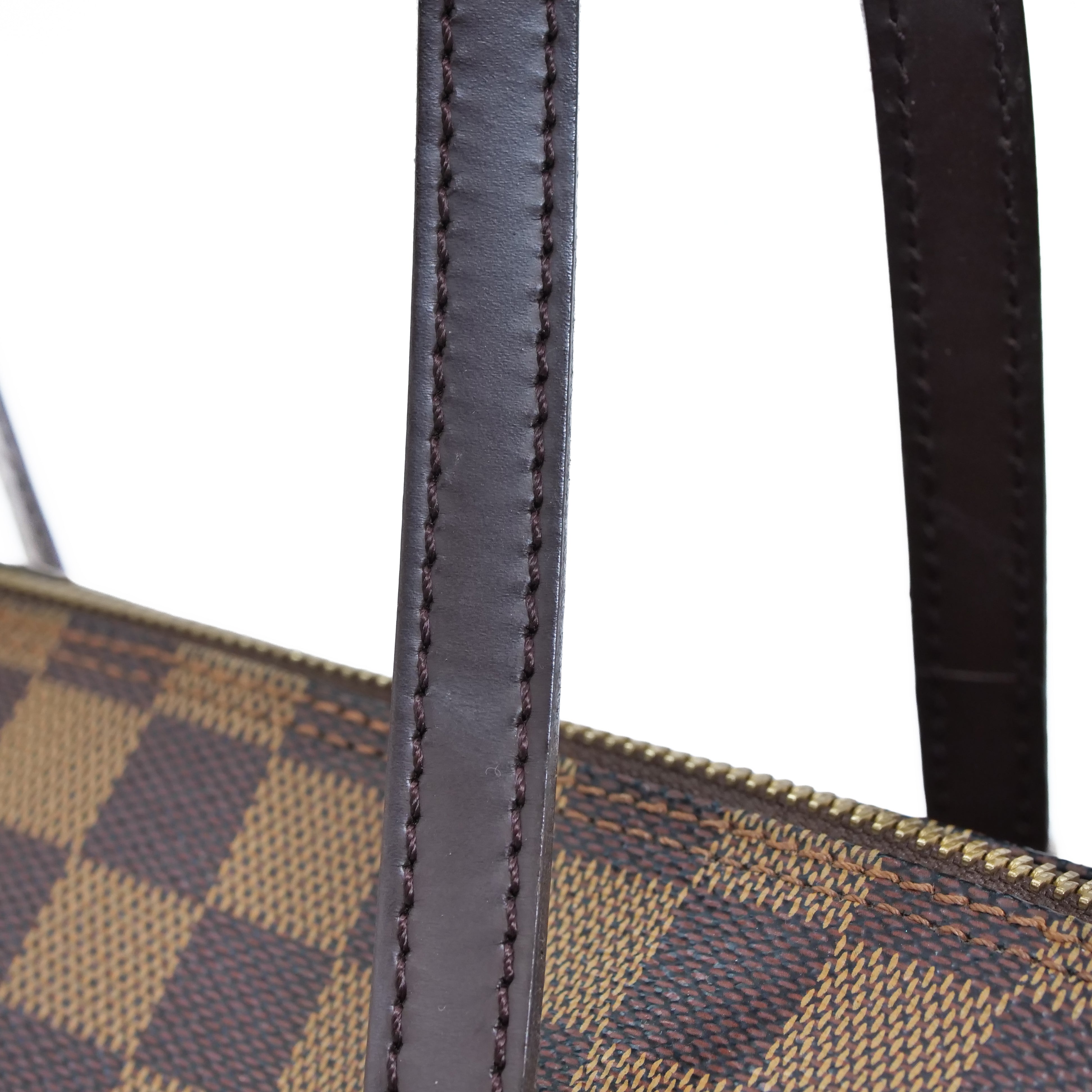 LOUIS VUITTON Damier Papillon 30 Hand Bag with Pouch