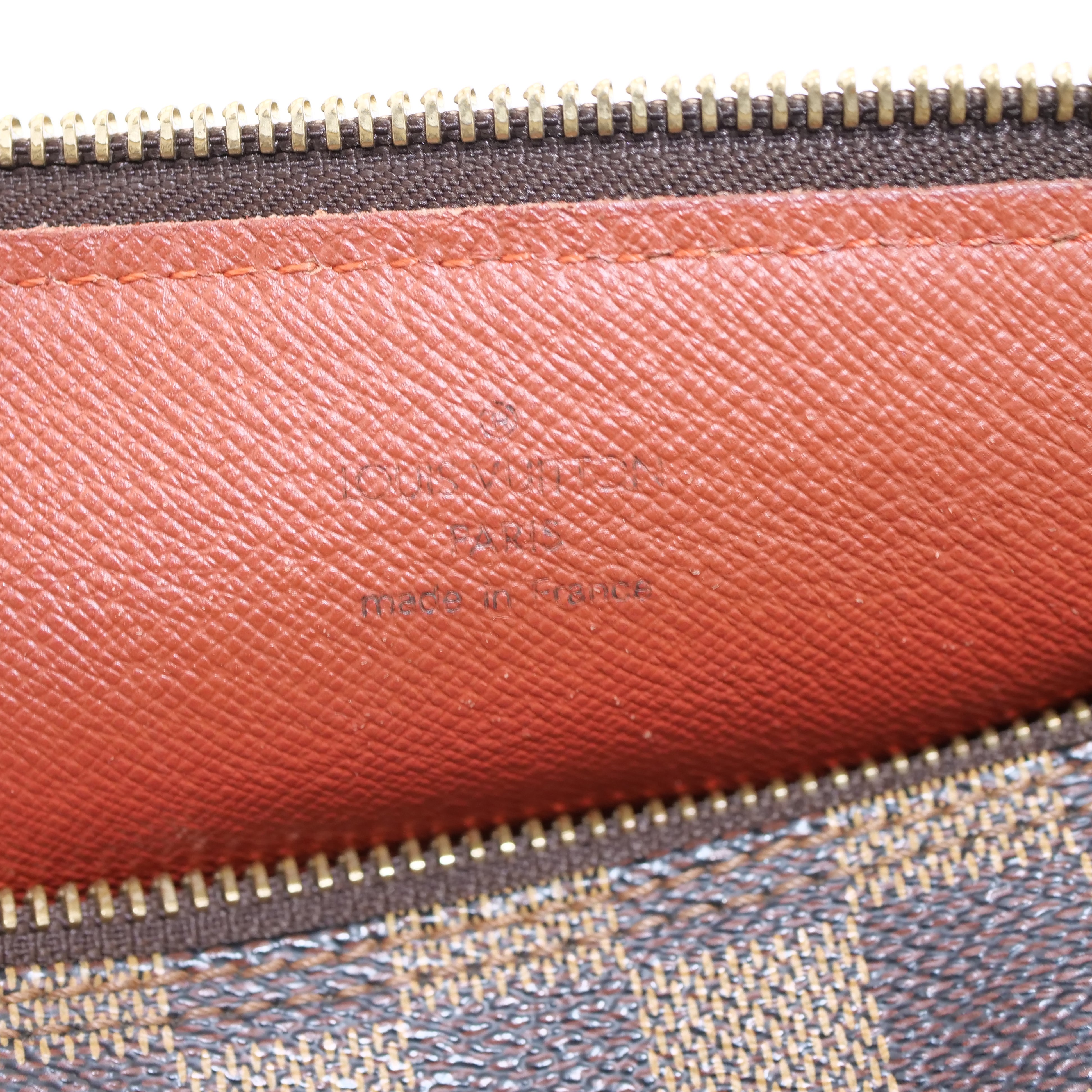 LOUIS VUITTON Damier Papillon 30 Hand Bag with Pouch