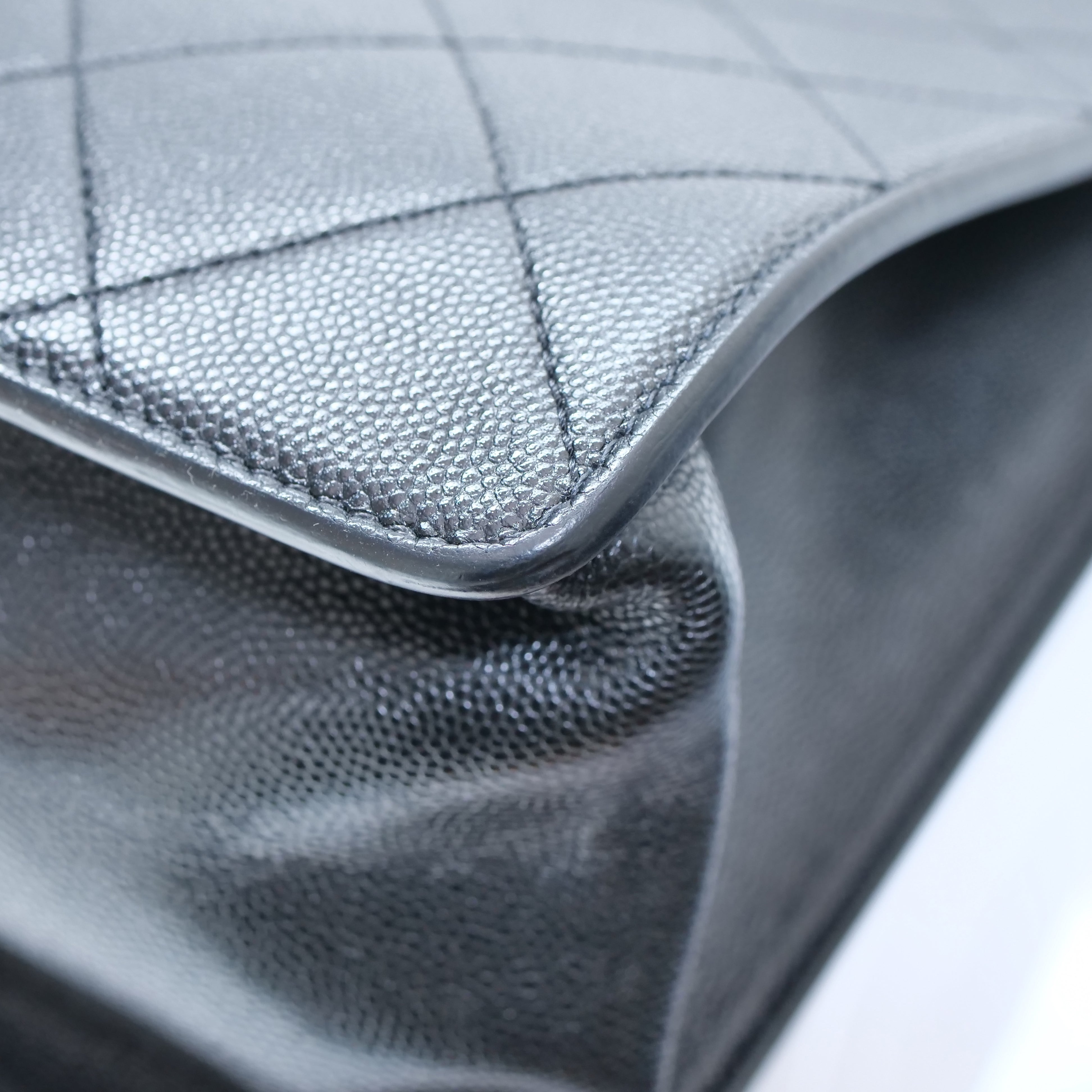 CHANEL Caviar Leather Large Shopping Tote AS2304