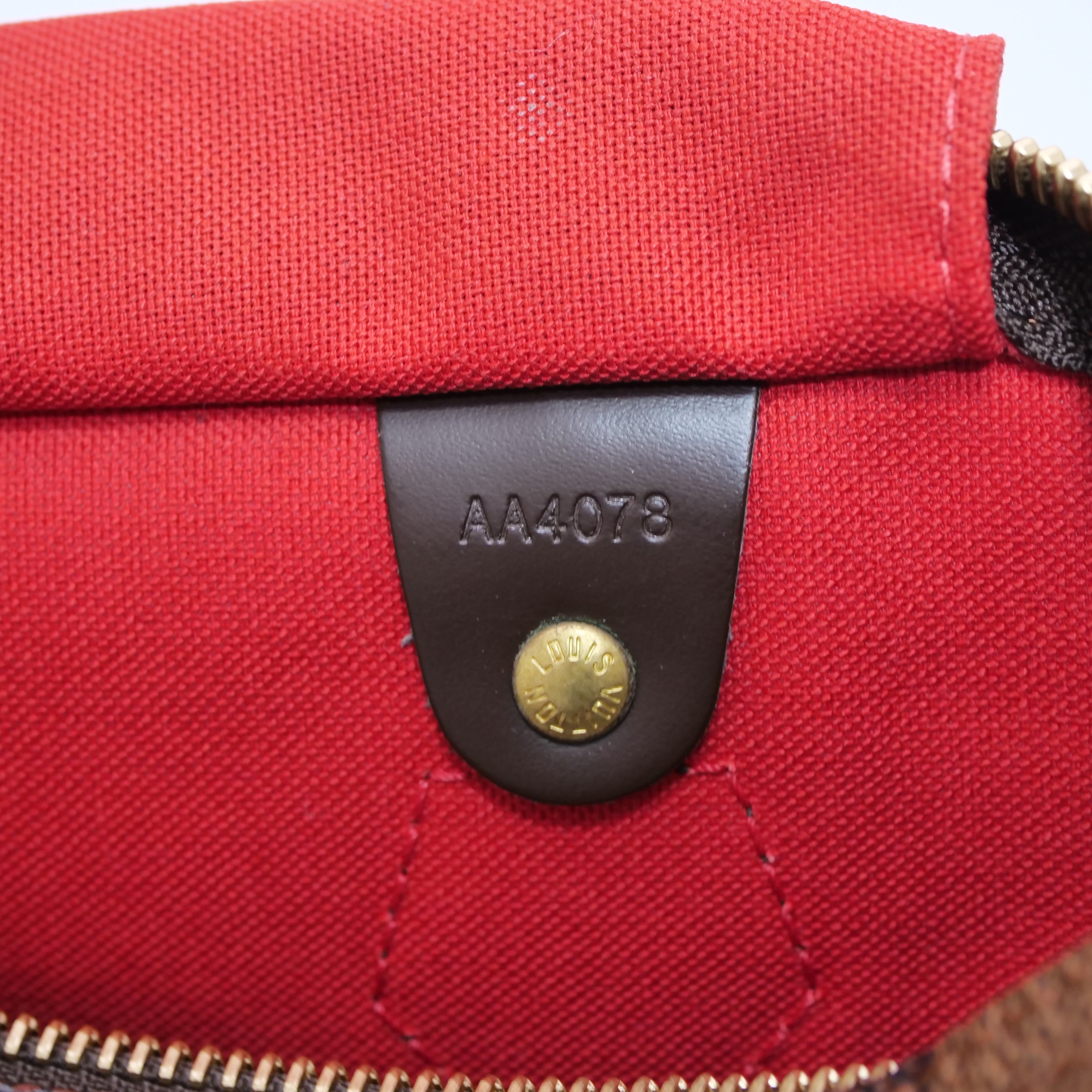 LOUIS VUITTON Damier Speedy 30 Hand Bag N41531