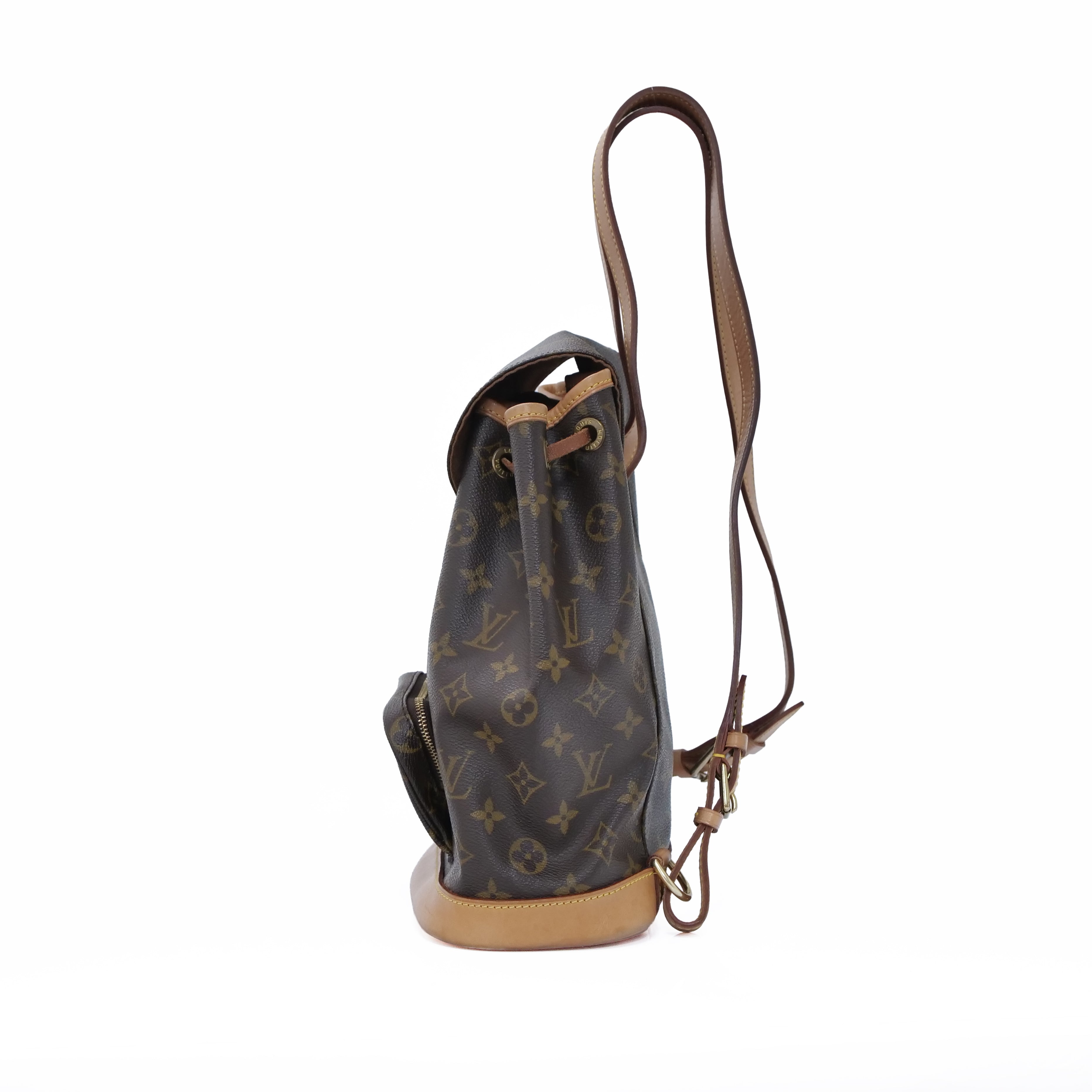 LOUIS VUITTON Monogram Montsouris MM Backpack