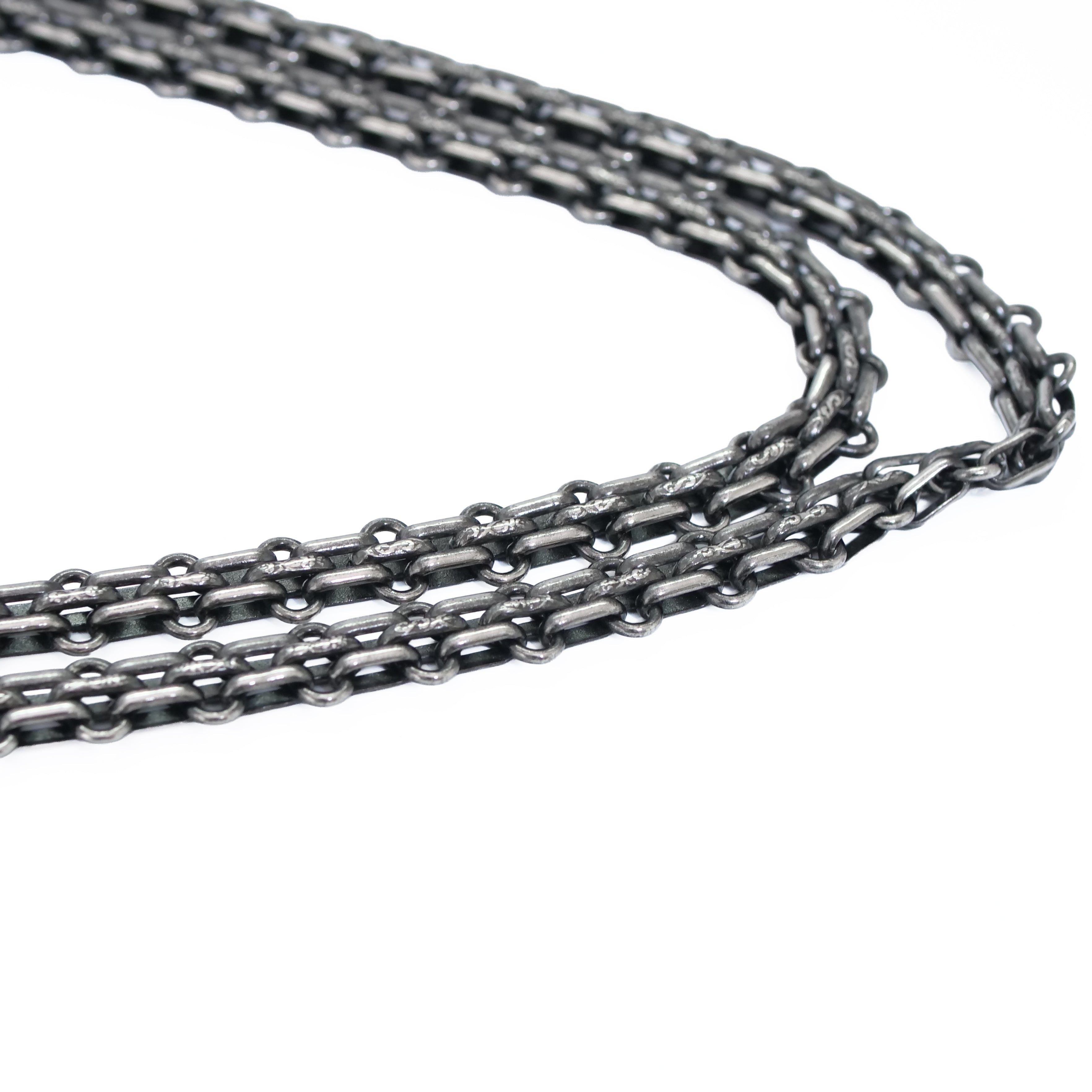 CHANEL 2.55 Matelassé Double Flap Chain Bag